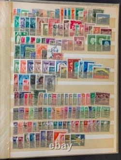 World Wide Stamp Collection Stockbook Mint & Used Estimated 3500 Stamps ZAYIX