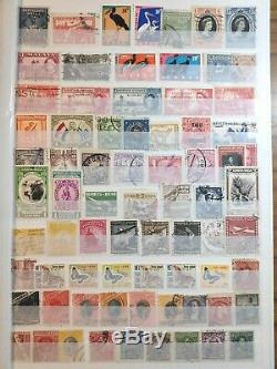 World stamp album thousands of stamps collection