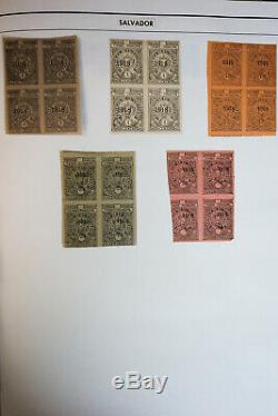 Worldwide 1800s to mid-1900s Century Wide Stamp Variety Collection in 4 Albums