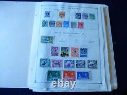 Worldwide 1860-1940 Stamp Collection on Scott International Album Pages