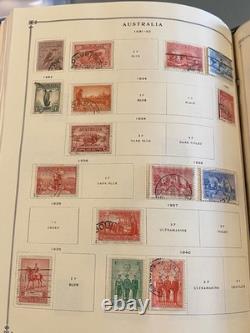 Worldwide Abu-Australia Stamps Scott International Album M&U Read Desc L-1634