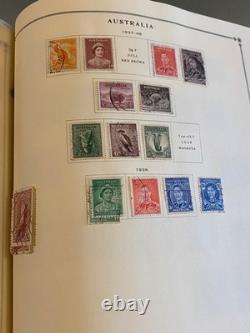 Worldwide Abu-Australia Stamps Scott International Album M&U Read Desc L-1634