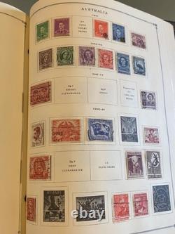 Worldwide Abu-Australia Stamps Scott International Album M&U Read Desc L-1634