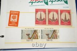 Worldwide Accumulation Of 535 Cinderellas & Airmail Etiquettes In Album