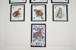 Worldwide Birds Topical Collection Of 250+ Stamps Mnh In Album 1 Fdc