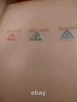 Worldwide Boutique Stamp Collection In Vintage Plus Handmade Album. Real Gem