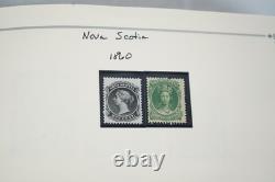 Worldwide C 1860S/1980S Collection Of 1,400+ Stamps Mint & Used In Scott Album
