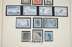 Worldwide C 1860S/1980S Collection Of 1,400+ Stamps Mint & Used In Scott Album