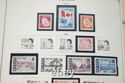 Worldwide C 1860S/1980S Collection Of 1,400+ Stamps Mint & Used In Scott Album