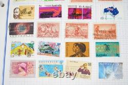 Worldwide Collection A Countries Of 2,400+ Stamps Mint & Used In Album