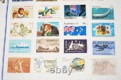 Worldwide Collection A Countries Of 2,400+ Stamps Mint & Used In Album