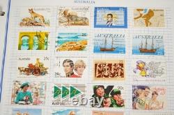Worldwide Collection A Countries Of 2,400+ Stamps Mint & Used In Album