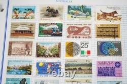 Worldwide Collection A Countries Of 2,400+ Stamps Mint & Used In Album