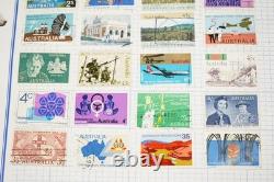Worldwide Collection A Countries Of 2,400+ Stamps Mint & Used In Album
