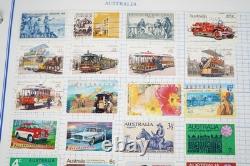 Worldwide Collection A Countries Of 2,400+ Stamps Mint & Used In Album