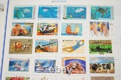 Worldwide Collection A Countries Of 2,400+ Stamps Mint & Used In Album