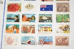 Worldwide Collection A Countries Of 2,400+ Stamps Mint & Used In Album