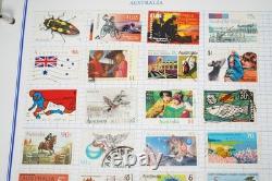 Worldwide Collection A Countries Of 2,400+ Stamps Mint & Used In Album