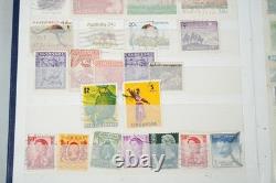 Worldwide Collection Of 1,375 Stamps Mostly Used Stored In Cruiser Stock Book