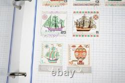 Worldwide Collection Of 3,000+ Stamps Mint & Used Stored In Mystic Album