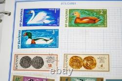 Worldwide Collection Of 3,000+ Stamps Mint & Used Stored In Mystic Album