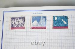 Worldwide Collection Of 3,000+ Stamps Mint & Used Stored In Mystic Album