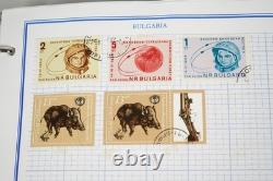 Worldwide Collection Of 3,000+ Stamps Mint & Used Stored In Mystic Album