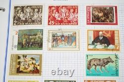Worldwide Collection Of 3,000+ Stamps Mint & Used Stored In Mystic Album