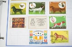 Worldwide Collection Of 3,000+ Stamps Mint & Used Stored In Mystic Album