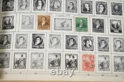 Worldwide Collection Of 4,350+ Stamps Mint & Used Stored In Regent Album