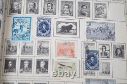 Worldwide Collection Of 4,350+ Stamps Mint & Used Stored In Regent Album