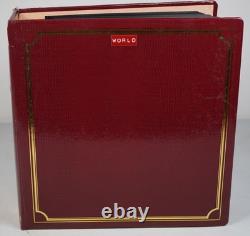 Worldwide Collection Of 825+ Blocks/sheets/squares Mint & Used Stored In Album