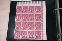 Worldwide Collection Of 825+ Blocks/sheets/squares Mint & Used Stored In Album