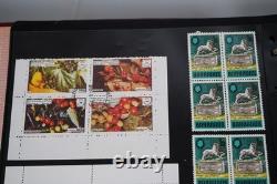 Worldwide Collection Of 825+ Blocks/sheets/squares Mint & Used Stored In Album