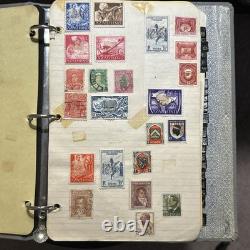 Worldwide Collection Of Mint Stamps Stored In Album