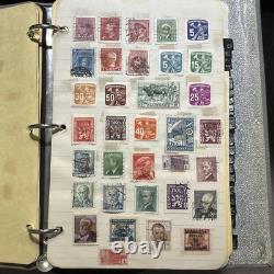 Worldwide Collection Of Mint Stamps Stored In Album