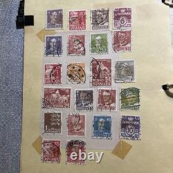 Worldwide Collection Of Mint Stamps Stored In Album