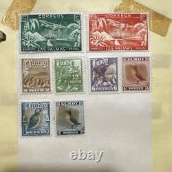 Worldwide Collection Of Mint Stamps Stored In Album