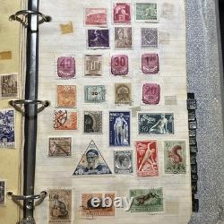 Worldwide Collection Of Mint Stamps Stored In Album