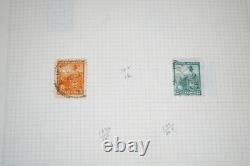 Worldwide Collection Of Nearly 2,000 Stamps Mint& USed Stored In Album