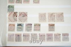 Worldwide Collection Of Over 2000 Revenue Stamps In Stockbook Italy To Spain