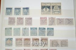 Worldwide Collection Of Over 2000 Revenue Stamps In Stockbook Italy To Spain