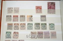 Worldwide Collection Of Over 2000 Revenue Stamps In Stockbook Italy To Spain