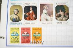 Worldwide Collection S Countries Of 1900+ Stamps Mint & Used Stored In Album