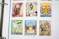 Worldwide Collection S Countries Of 1900+ Stamps Mint & Used Stored In Album