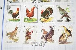 Worldwide Collection S Countries Of 1900+ Stamps Mint & Used Stored In Album
