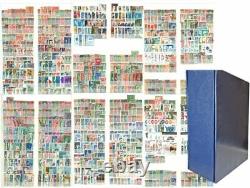 Worldwide- Collection in screw binder with slipcase 9321 stamps
