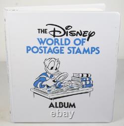 Worldwide Disney 1991 Collection Of 185 Stamps & 70 Sheets All Mint In Album