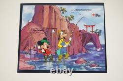 Worldwide Disney 1991 Collection Of 185 Stamps & 70 Sheets All Mint In Album