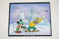 Worldwide Disney 1991 Collection Of 185 Stamps & 70 Sheets All Mint In Album